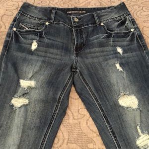Amethyst Jeans Distressed Bootcut NWOT